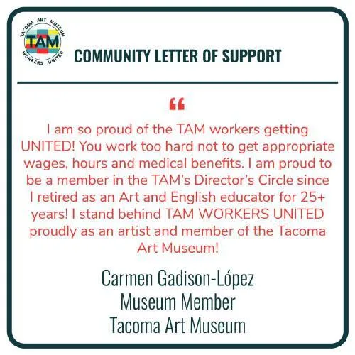 Graphic with White background and red text on it